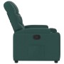 Sillón reclinable de tela verde oscuro de , Sillones - Ref: Foro24-372447, Precio: 227,26 €, Descuento: %