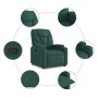 Sillón reclinable de tela verde oscuro de , Sillones - Ref: Foro24-372447, Precio: 227,26 €, Descuento: %