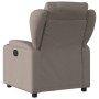 Sillón reclinable de tela gris taupe de , Sillones - Ref: Foro24-372411, Precio: 238,87 €, Descuento: %