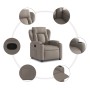 Sillón reclinable de tela gris taupe de , Sillones - Ref: Foro24-372411, Precio: 238,87 €, Descuento: %