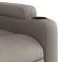 Sillón reclinable de tela gris taupe de , Sillones - Ref: Foro24-372411, Precio: 238,87 €, Descuento: %