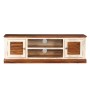 Solid mango wood TV cabinet 120x30x40 cm by vidaXL, TV Furniture - Ref: Foro24-245153, Price: 202,43 €, Discount: %