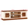 Solid mango wood TV cabinet 120x30x40 cm by vidaXL, TV Furniture - Ref: Foro24-245153, Price: 202,43 €, Discount: %