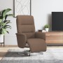 Brown fabric recliner with footrest by , Armchairs - Ref: Foro24-356564, Price: 199,31 €, Discount: %