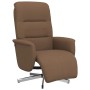 Brown fabric recliner with footrest by , Armchairs - Ref: Foro24-356564, Price: 199,99 €, Discount: %