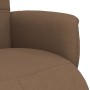 Brown fabric recliner with footrest by , Armchairs - Ref: Foro24-356564, Price: 199,99 €, Discount: %