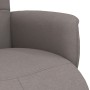 Recliner armchair with footrest in taupe gray fabric by , Armchairs - Ref: Foro24-356566, Price: 199,99 €, Discount: %