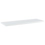 Shelf shelf 4 units glossy white plywood 60x20x1.5cm by , Shelves - Ref: Foro24-805228, Price: 25,57 €, Discount: %