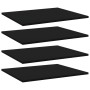 Shelf shelves 4 pcs black plywood 60x50x1.5 cm by , Shelves - Ref: Foro24-805268, Price: 38,04 €, Discount: %