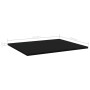 Shelf shelves 4 pcs black plywood 60x50x1.5 cm by , Shelves - Ref: Foro24-805268, Price: 38,04 €, Discount: %