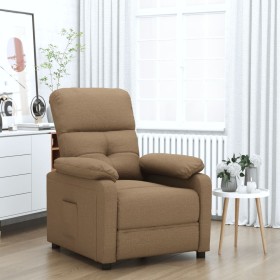 Brown Fabric Recliner by , Armchairs - Ref: Foro24-289666, Price: 150,99 €, Discount: %