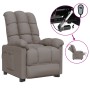 Sillón reclinable eléctrico tela gris taupé de , Sillones - Ref: Foro24-3073756, Precio: 213,52 €, Descuento: %