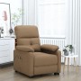 Sillón reclinable eléctrico de tela marrón de , Sillones - Ref: Foro24-3073806, Precio: 178,92 €, Descuento: %