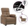 Brown Fabric Electric Recliner by , Armchairs - Ref: Foro24-3073806, Price: 178,99 €, Discount: %