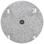 Round gray granite parasol base 30 kg by , Umbrella bases - Ref: Foro24-48562, Price: 99,15 €, Discount: %