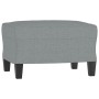 Sofa set with cushions 3 pieces light gray fabric by , Sofas - Ref: Foro24-3201672, Price: 584,99 €, Discount: %