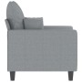 Sillón de tela gris claro 60 cm de , Sofás - Ref: Foro24-359251, Precio: 173,16 €, Descuento: %