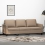 3-seater sofa in cappuccino-colored synthetic leather 180 cm by , Sofas - Ref: Foro24-359342, Price: 292,90 €, Discount: %