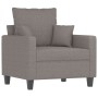 Sofa set with cushions 3 pieces taupe gray fabric by , Sofas - Ref: Foro24-3201639, Price: 675,89 €, Discount: %