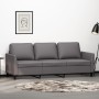 Gray synthetic leather 3-seater sofa 180 cm by , Sofas - Ref: Foro24-359340, Price: 307,99 €, Discount: %