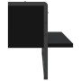 Wall shelf with black bar 65x25x30 cm by , Shelves and shelves - Ref: Foro24-836288, Price: 20,92 €, Discount: %