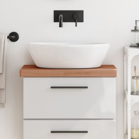 Encimera de baño madera maciza de haya 60x40x4 cm de , Encimeras - Ref: Foro24-356007, Precio: 65,06 €, Descuento: %