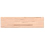 Estante de pared madera maciza de haya 80x20x1,5 cm de , Estantes y estanterías - Ref: Foro24-356011, Precio: 21,67 €, Descue...