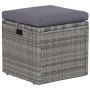 6-piece garden furniture set and gray synthetic rattan cushions by vidaXL, Garden sets - Ref: Foro24-43960, Price: 879,97 €, ...