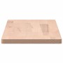 Estante de pared madera maciza de haya 80x20x1,5 cm de , Estantes y estanterías - Ref: Foro24-356011, Precio: 21,67 €, Descue...