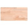 Solid beech wood wall shelf 40x20x2.5 cm by , Shelves and shelves - Ref: Foro24-356013, Price: 16,19 €, Discount: %