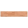 Estante de pared madera maciza de haya 100x20x1,5 cm de , Estantes y estanterías - Ref: Foro24-356024, Precio: 23,56 €, Descu...