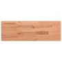 Solid beech wood wall shelf 60x20x4 cm by , Shelves and shelves - Ref: Foro24-356030, Price: 40,83 €, Discount: %