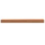 Solid beech wood wall shelf 60x20x4 cm by , Shelves and shelves - Ref: Foro24-356030, Price: 40,83 €, Discount: %