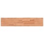 Solid beech wood wall shelf 100x20x4 cm by , Shelves and shelves - Ref: Foro24-356032, Price: 60,86 €, Discount: %