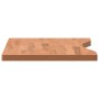 Solid beech wood desk board 80x(36-40)x2.5 cm by , Desk accessories and products - Ref: Foro24-356053, Price: 31,99 €, Discou...