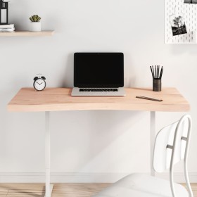 Solid beech wood desk board 110x(50-55)x4 cm by , Desk accessories and products - Ref: Foro24-356045, Price: 75,99 €, Discoun...