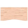 Tablero de escritorio madera maciza de haya 110x(50-55)x4 cm de , Accesorios y productos para escritorios - Ref: Foro24-35604...