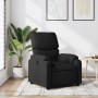 Sillón reclinable de tela negro de , Sillones - Ref: Foro24-373412, Precio: 220,66 €, Descuento: %