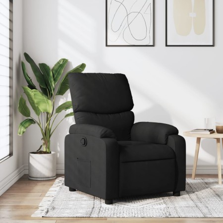 Black fabric recliner by , Armchairs - Ref: Foro24-373412, Price: 220,66 €, Discount: %