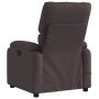 Sillón de masaje reclinable de tela marrón oscuro de , Sillones - Ref: Foro24-373427, Precio: 236,16 €, Descuento: %