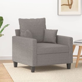 Sillón de tela gris taupé 60 cm de , Sofás - Ref: Foro24-359258, Precio: 162,99 €, Descuento: %