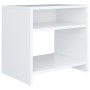 Bedside tables 2 pcs white plywood 40x30x40 cm by vidaXL, Nightstands - Ref: Foro24-800010, Price: 42,27 €, Discount: %