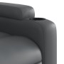 Sillón reclinable de cuero sintético gris de , Sillones - Ref: Foro24-372468, Precio: 242,40 €, Descuento: %