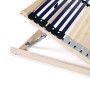 Slatted bed base with 42 slats 7 regions 90x200 cm by vidaXL, Beds and slatted bases - Ref: Foro24-246475, Price: 117,15 €, D...