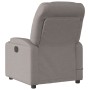 Taupe gray fabric reclining massage chair by , Armchairs - Ref: Foro24-372461, Price: 237,50 €, Discount: %