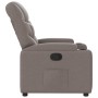 Sillón reclinable de tela gris taupe de , Sillones - Ref: Foro24-372449, Precio: 227,26 €, Descuento: %