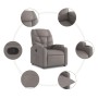 Sillón reclinable de tela gris taupe de , Sillones - Ref: Foro24-372449, Precio: 227,26 €, Descuento: %