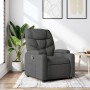 Sillón reclinable de tela gris oscuro de , Sillones - Ref: Foro24-372442, Precio: 234,47 €, Descuento: %