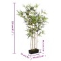 Árbol de bambú artificial con 552 hojas verde 120 cm de , Flora artificial - Ref: Foro24-358972, Precio: 60,85 €, Descuento: %