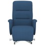 Blauer Stoffsessel mit Fußstütze von , Sessel - Ref: Foro24-356568, Preis: 199,84 €, Rabatt: %